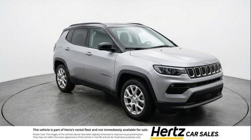 Silver Zynith Metallic Clearcoat 2025 Jeep Compass Limited