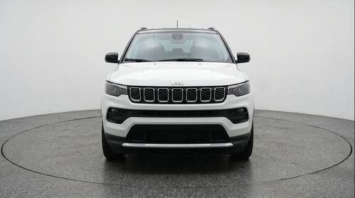 Bright White Clearcoat 2025 Jeep Compass Limited