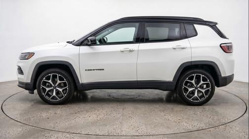 Bright White Clearcoat 2025 Jeep Compass Limited