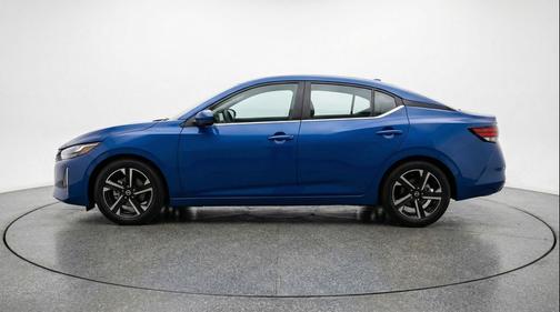 Electric Blue Metallic 2025 Nissan Sentra SV