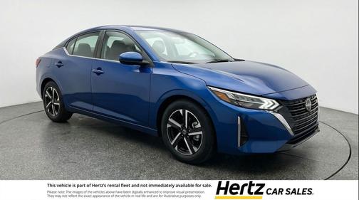 Electric Blue Metallic 2025 Nissan Sentra SV