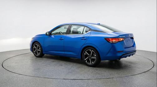 Electric Blue Metallic 2025 Nissan Sentra SV