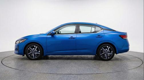 Electric Blue Metallic 2025 Nissan Sentra SV