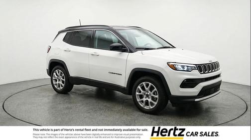 Bright White Clearcoat 2025 Jeep Compass Limited