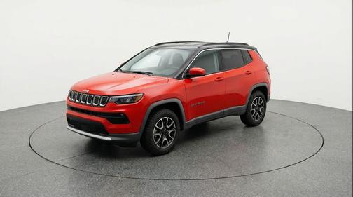 Red Hot Pearlcoat 2025 Jeep Compass Trailhawk