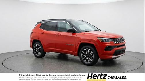 Red Hot Pearlcoat 2025 Jeep Compass Trailhawk
