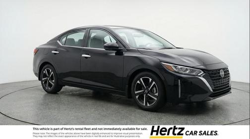 Super Black 2025 Nissan Sentra SV
