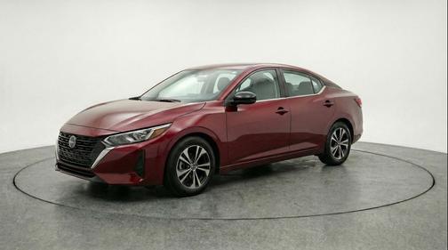 Rosewood Metallic 2025 Nissan Sentra SV