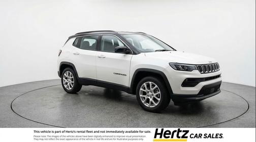 Bright White Clearcoat 2025 Jeep Compass Limited