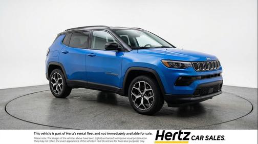 Hydro Blue Pearlcoat 2025 Jeep Compass Limited