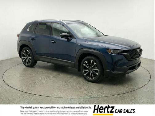Ingot Blue Metallic 2025 Mazda CX-50 Hybrid Premium Plus Package