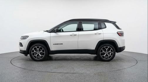 Bright White Clearcoat 2025 Jeep Compass Limited