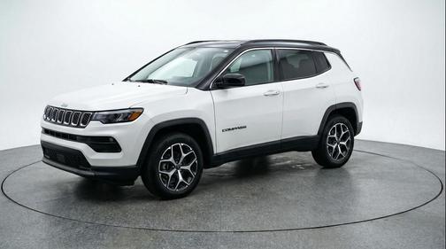 Bright White Clearcoat 2025 Jeep Compass Limited
