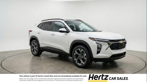 Summit White 2025 Chevrolet Trax LT