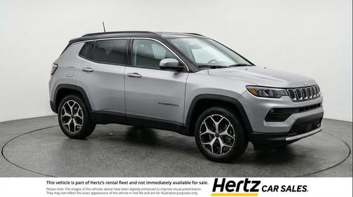 Silver Zynith Metallic Clearcoat 2025 Jeep Compass Limited