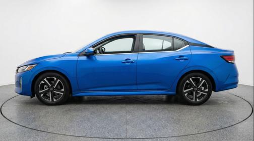 Electric Blue Metallic 2025 Nissan Sentra SV
