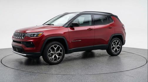 Red Hot Pearlcoat 2025 Jeep Compass Limited
