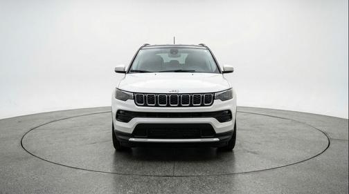 Bright White Clearcoat 2025 Jeep Compass Limited