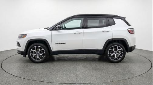 Bright White Clearcoat 2025 Jeep Compass Limited