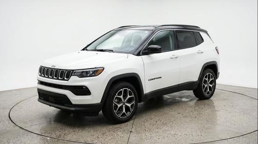 Bright White Clearcoat 2025 Jeep Compass Limited