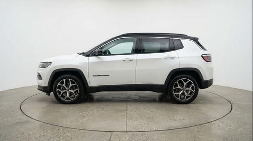 Bright White Clearcoat 2025 Jeep Compass Limited