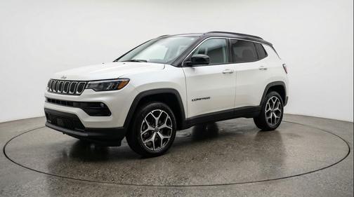 Bright White Clearcoat 2025 Jeep Compass Limited