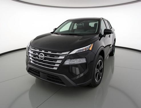 Super Black 2025 Nissan Rogue SV