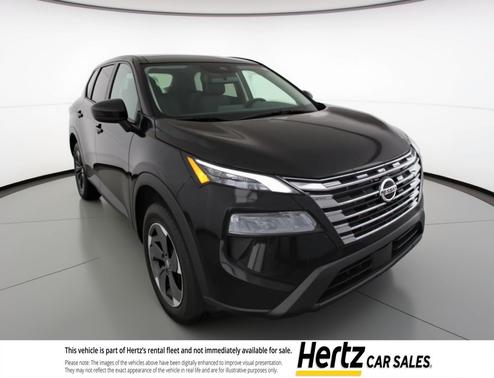 Super Black 2025 Nissan Rogue SV
