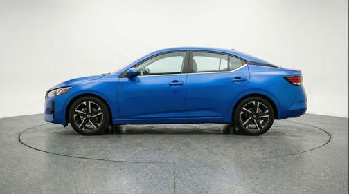 Electric Blue Metallic 2025 Nissan Sentra SV