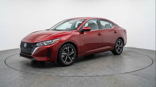 Rosewood Metallic 2025 Nissan Sentra SV