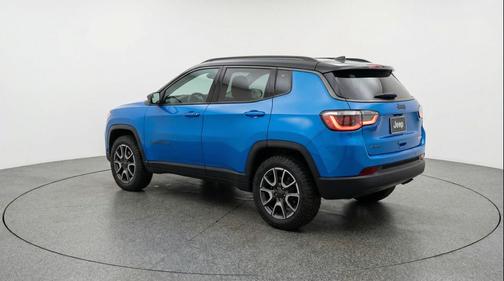 Hydro Blue Pearlcoat 2025 Jeep Compass Trailhawk