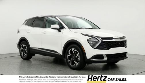 Glacial White Pearl 2025 Kia Sportage LX