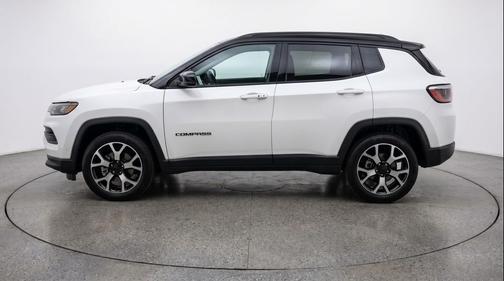 Bright White Clearcoat 2025 Jeep Compass Limited