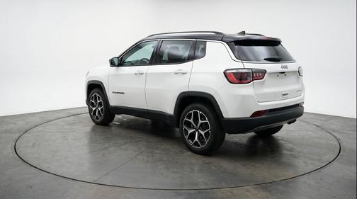 Bright White Clearcoat 2025 Jeep Compass Limited