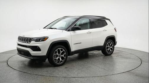 White 2025 Jeep Compass Limited
