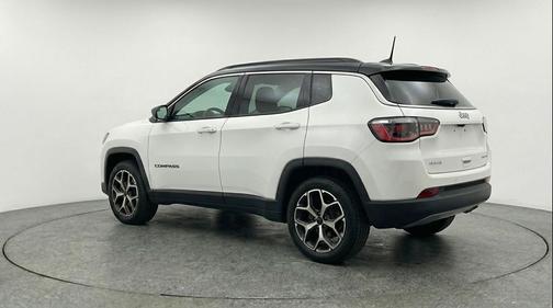 Bright White Clearcoat 2025 Jeep Compass Limited
