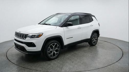 White 2025 Jeep Compass Limited