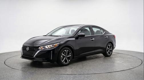 Super Black 2025 Nissan Sentra SV