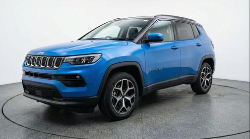 Hydro Blue Pearlcoat 2025 Jeep Compass Limited