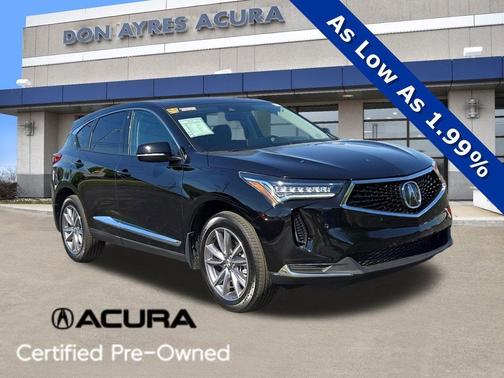 Majestic Black Pearl 2023 Acura RDX Technology Package