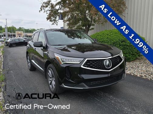 Majestic Black Pearl 2023 Acura RDX Technology Package