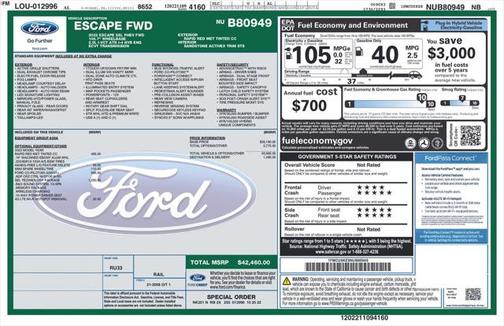 2022 Ford Escape SEL