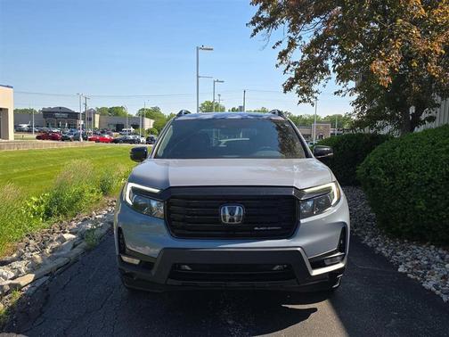 Sonic Gray Pearl 2024 Honda Passport AWD Black