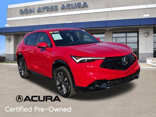 Milano Red 2025 Acura ADX A-Spec