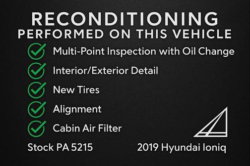 2019 Hyundai IONIQ Plug-In Hybrid Base