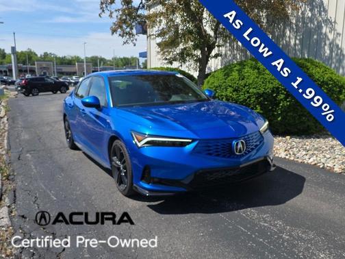 Double Apex Blue Pearl 2026 Acura Integra FWD A-Spec
