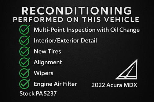 2022 Acura MDX Advance Package