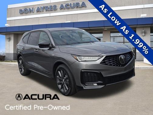Liquid Carbon Metallic 2026 Acura MDX A-SPEC