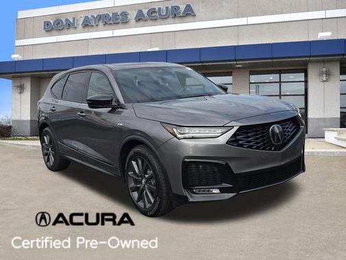 Liquid Carbon Metallic 2026 Acura MDX A-SPEC