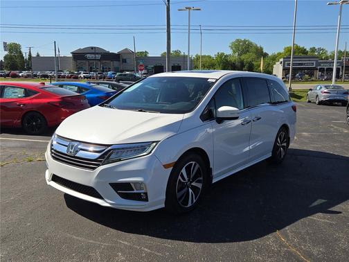 Platinum White Pearl 2020 Honda Odyssey Elite